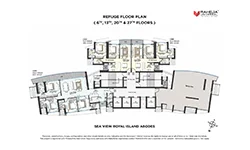 Sea View Royal Island Abode Refuge Floor Plan