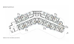 Second Floor Plan - Beach Side